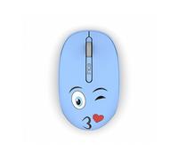 mouse INCA Mouse 1200DPI, forma ergonomica, Blu