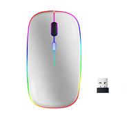 MOUSE INF Mouse wireless dualmode, Tasti: 3, senza fili, forma ergonomica, Collegamento Bluetooth 5.1, Wi-Fi 2.4G, 1x USB per ricevitore, Scrolling a Rotella di scorrimento, Risoluzione max 1600 dpi,
