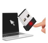 サクラガレージ Mouse Jiggler non rilevabile, progettato dal Giappone con interruttore touch, mouse mover USB, movimento sottile a 1 pixel, plug & play, nessun software