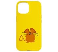 Mouse Kawaii Custodia per iPhone 15