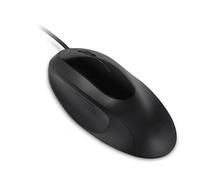 Kensington Mouse Ergonomico con Cavo Pro Fit Ergo per Laptop/Deskto/PC/Gaming, Connessione USB 3.0, 4 Impostazioni DPI & 5 Pulsanti, Nero (K75403EU)