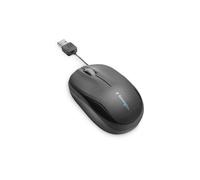 MOUSE KENSINGTON Pro Fit, Collegamento USB Typ-A, Ingresso: Otticamente a mezzo LED, Scrolling a Rotella, Risoluzione max 1.000 dpi, Nero
