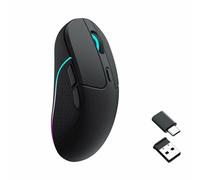 Mouse Keychron M3 Wireless RF Bluetooth 26000DPI Nero RGB Ergonomico