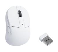 Mouse Keychron M4 wireless Bluetooth USB-C 30000 DPI bianco 6 pulsanti