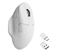 Mouse Keychron M7-A3 Wireless Bluetooth USB Type-C 26000DPI Bianco Ultra Leggero Ergonomico
