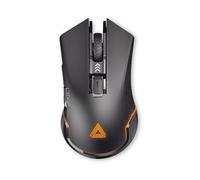MOUSE LEXIP AR18, Tasti: 6, RF senza fili + USB tipo A, forma ergonomica, Bluetooth, Collegamento RF Wireless + USB Type-A, Scrolling a Rotella, Risoluzione max 4800 dpi, forma ergonomica, Nero