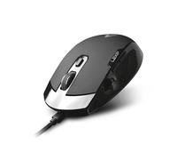 Mouse Lexip REVO MOUSE USB Filo 12000DPI Nero RGB 12 Tasti Joystick