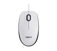 MOUSE LOGITECH M100, Collegamento USB Typ-A, Ingresso: Otticamente a diodi laser, Scrolling a Rotella, Risoluzione max 1000 dpi, Bianco