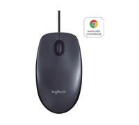 MOUSE LOGITECH M100, Collegamento USB Typ-A, Ingresso: Otticamente a mezzo LED, Scrolling a Rotella, Risoluzione max 1000 dpi, Nero