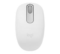 Mouse Logitech M196 Bluetooth 1000 DPI Bianco Ambidestro Plastica Riciclata
