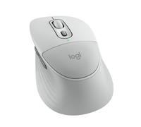 Logitech Signature Comfort Plus M850 L, mouse wireless, mouse Bluetooth con cuscinetto per il palmo, clic silenziosi, 24 mesi di batteria, pulsanti personalizzabili, Windows, Mac e iPad - Bianco