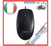 Mouse Logitech M90 USB 3 Pulsanti 1000dpi 1,8m Nero