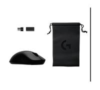 Pack Souris gaming sans fil Logitech G PRO 2 Lightspeed Noir + Dongle 8K + Pochette