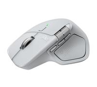 Mouse Logitech MX Master 4 Bluetooth 8000 DPI Argento Laser Doppia Rotella Ergonomico