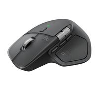 Mouse Logitech MX Master 4 Wireless RF Bluetooth 8000 DPI Grafite Ergonomico 8 Pulsanti