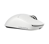 Logitech G PRO X SUPERLIGHT 2c, mouse gaming wireless mouse compatto Pro-Grade da 53 g con 5 pulsanti programmabili, ricarica USB-C, sensore a 44K DPI, aggiornamento fino a 8 kHz, PC/Mac - Bianco