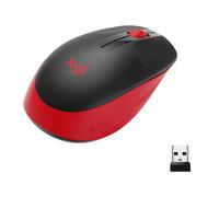 LOGITECH MOUSE WIRELESS M190 FULL-SIZE, OTTICO, USB, ROSSO Quantita min. 1