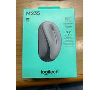 Logitech M235 Mouse Wireless, 2,4 GHz con Ricevitore USB, Tracciamento Ottico 1000 DPI, Durata Batteria di 12 Mesi, Compatibile con PC, Mac, Laptop, Chromebook - Grigio