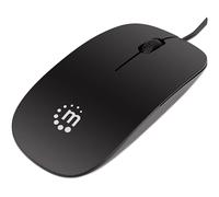 MOUSE MANHATTAN 177658, Risoluzione max 1000 dpi, Nero