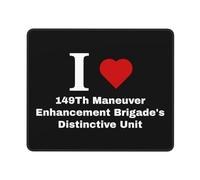 Mouse Mat Adoro L'Unità Distintiva della 149A Brigata di Potenziamento delle Manovre Pulire Desk Mat Lavabile Mouse Pad per Laptop Computer Portatile Ufficio 25X30Cm
