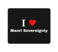 Mouse Mat Amo La Sovranità Maori Confortevole Mouse Pad Multifunzione Desk Mat per Computer Laptop Computer Portatile 25X30Cm