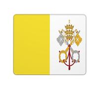 Mouse Mat Bandiera Città del Vaticano Santa Sede Multifunzione Mouse Pad Confortevole Desk Mat per Pc Computer Laptop 25X30Cm