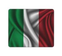 Mouse Mat Bandiera di Seta Italia Grande Mouse Pad Multifunzione Tappetino Scrivania per Laptop Ufficio Mac 25X30Cm
