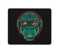 Mouse Mat Cool Monkey Soffice Tappetino Mouse Confortevole Mousepad per Sensori da Gioco Gaming Ufficio 10X12In