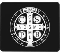 Mouse Mat Cross of Saint Benedict Tappetino per Mouse Gaming 10x12in