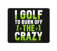 Mouse Mat Gioco A Golf per Smaltire La Pazzia Portatile Mouse Pad Grande Desk Mat per Laptop Gaming Computer Portatile 25X30Cm