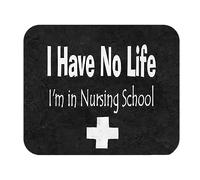 Mouse Mat In Nursing School Tappetino per Mouse da Gioco 10x12in