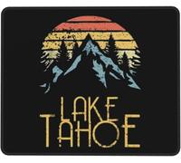 Mouse Mat Lago Tahoe Lavabile Tappetino Scrivania Waterproof Mouse Pad per Gaming Mac Computer 25X30Cm