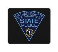 Mouse Mat Massachusetts State Police Soffice Gaming Mouse Pad Durevole Mousepad per Computer Mac Gaming 10X12In