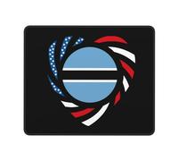 Mouse Mat Noi Abbiamo Il Cuore Grande Tappetino Scrivania Bordi Cuciti Desk Mat per Ufficio Pc Computer Portatile 25X30Cm