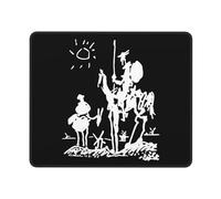 Mouse Mat Picasso Don Quixote Portatile Tappetino per Mouse Gaming Bordi Cuciti Accessori Gaming per Sensori da Gioco Mac Laptop 10X12In