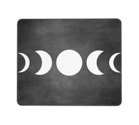 Mouse Mat Stampa Luna Moon60 Scorrimento Facile Desk Mat Confortevole Mouse Pad per Pc Computer Portatile Gaming 25X30Cm
