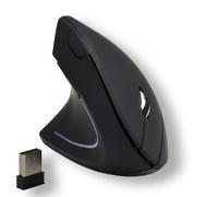 Mouse MCL SS-618GW/N Wireless 1600 DPI Nero Design Vertical Sinistro