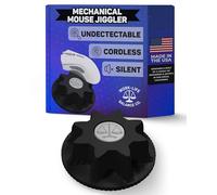 Mouse meccanico Jiggler dispositivo non rilevabile - nessun USB nessun software richiesto, mantiene il mouse in movimento e il computer sveglio - mouse senza fili e senza fili funziona per 12-24 mesi