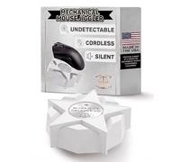 Mouse meccanico Jiggler dispositivo non rilevabile, non richiede USB, nessun software richiesto, mantiene il mouse in movimento e il computer sveglio. Il mouse senza fili e wireless funziona per 12
