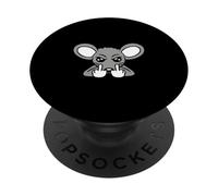 Mouse Medio Dito Male Frustrato Ragazzo Arrabbiato Cattivo Cattivo PopSockets PopGrip Adesivo