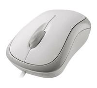 MOUSE MICROSOFT Basic Optical for Business, Collegamento USB Typ-A, Ingresso: Otticamente a mezzo LED, Scrolling a Rotella, Risoluzione max 800 dpi, Bianco
