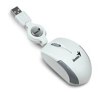 Mouse mini USB Genius Micro Traveller V2 1000 DPI bianco