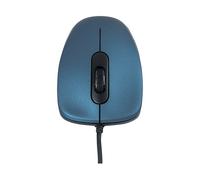 MOUSE MODECOM MCM10S, Tasti: 3, USB tipo A, forma ergonomica, Collegamento USB Typ-A, Scrolling a Rotella, Risoluzione max 1000 dpi, forma ergonomica, Blu