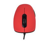 MOUSE MODECOM MCM10S, Tasti: 3, USB Tipo-A, forma ergonomica, Collegamento USB Typ-A, Scrolling a Rotella, Risoluzione max 1000 dpi, forma ergonomica, Rosso