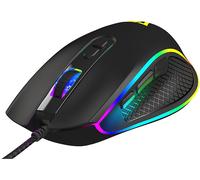 MOUSE MODECOM Volcano Veles, Tasti: 8, Cablata, forma ergonomica, Collegamento USB, Ingresso: Otticamente a diodi laser, Scrolling a Rotella, Risoluzione max 1200 dpi.12800 dpi.2400 dpi.4800 dpi.800 d