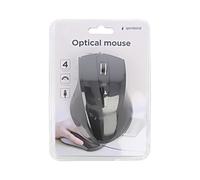 Mouse MUS-4B-02 nero ottico USB A, con cavo 1,35 m Il. przyc: 4 GEMBIRD