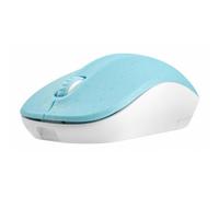 Mouse Natec NMY-1651 Bluetooth 1600 DPI Ambidestro Blu Bianco
