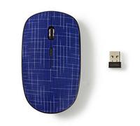 MOUSE NEDIS MSWS500BU WIRELESS 1600 DPI CON 3 TASTI + ROTELLA SCORRIMENTO BLU