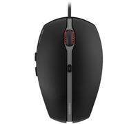 Mouse nero 4K Cherry Gentix - 3600 dpi, design ergonomico, precisione ottica, 2 pulsanti laterali, compatibile con tutti i sistemi
