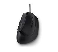 Nilox Mouse Usb verticale con cavo, nero - MOUSB3013